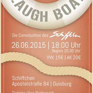 Laugh Boat Comedy im Schiffchen